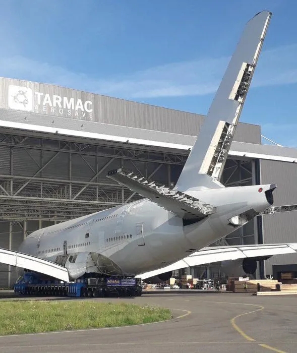 巨无霸的凄惨退休：首架空中客车A380客机已拆解—美国退役飞机公司